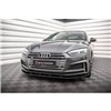 Maxton - Street Pro Lame Du Pare-Chocs Avant Audi A5 S-Line / S5 Coupe / Sportback F5 Noir-Rouge