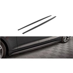Maxton - Street Pro Rajouts Des Bas De Caisse Audi A5 S-Line / S5 Sportback F5 Noir