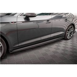 Maxton - Street Pro Rajouts Des Bas De Caisse Audi A5 S-Line / S5 Sportback F5 Noir