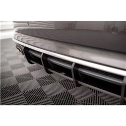 Maxton - Street Pro Central Diffuseur Arriere Audi S5 Coupe / Sportback F5 Noir