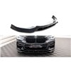 Maxton - Lame Du Pare-Chocs Avant V.2 BMW X3 M40d / M40i / M-Pack G01 Noir Brillant