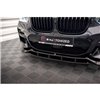 Maxton - Lame Du Pare-Chocs Avant V.2 BMW X3 M40d / M40i / M-Pack G01 Noir Brillant