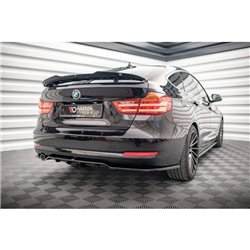 Maxton - Arriere Lame (avec une barre verticale) BMW 3 GT F34 Noir Brillant