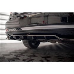 Maxton - Arriere Lame (avec une barre verticale) BMW 3 GT F34 Noir Brillant