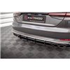 Maxton - Street Pro Central Diffuseur Arriere Audi S5 Coupe / Sportback F5 Rouge