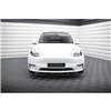 Maxton - Lame Du Pare-Chocs Avant V.1 Tesla Model Y Noir Brillant
