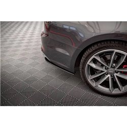 Maxton - Street Pro Lame Du Pare Chocs Arriere Audi S5 Sportback F5 Noir