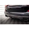 Maxton - Arriere Lame (avec une barre verticale) BMW X3 M40i / M40d G01 Noir Brillant