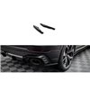 Maxton - Lames De Pare-Chocs Arrière Latérales V.2 Audi RSQ8 Mk1 Noir Brillant