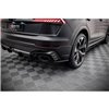 Maxton - Lames De Pare-Chocs Arrière Latérales V.2 Audi RSQ8 Mk1 Noir Brillant