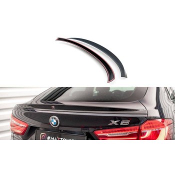 Maxton - 3D Spoiler Cap V.2 BMW X6 F16 M-Pack / X6 M F86 Noir Brillant