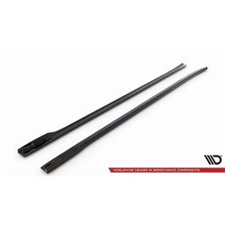 Maxton - Rajouts Des Bas De Caisse V.2 BMW X3 M40d / M40i / M-Pack G01 Noir Brillant