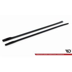 Maxton - Rajouts Des Bas De Caisse V.2 BMW X3 M40d / M40i / M-Pack G01 Noir Brillant