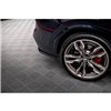 Maxton - Lames De Pare-Chocs Arrière Latérales BMW X3 M40i / M40d G01 Noir Brillant