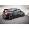 Maxton - Rajouts Des Bas De Caisse Mercedes-Benz B W246 Facelift Noir Brillant