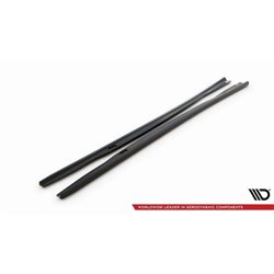 Maxton - Rajouts Des Bas De Caisse Mercedes-Benz B W246 Facelift Noir Brillant