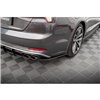 Maxton - Street Pro Lame Du Pare Chocs Arriere Audi S5 Sportback F5 Noir-Rouge