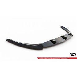 Maxton - Lame Du Pare-Chocs Avant Mercedes-Benz B W246 Facelift Noir Brillant