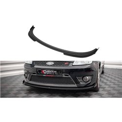 Maxton - Street Pro Lame Du Pare-Chocs Avant V.1 Ford Fiesta ST Mk6 Noir + Rabats Brillant