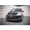 Maxton - Street Pro Lame Du Pare-Chocs Avant V.1 Ford Fiesta ST Mk6 Noir + Rabats Brillant 