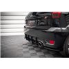 Maxton - Street Pro Central Diffuseur Arriere Ford Fiesta ST Mk6 Noir-Rouge