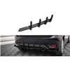 Maxton - Street Pro Central Diffuseur Arriere Ford Fiesta ST Mk6 Rouge