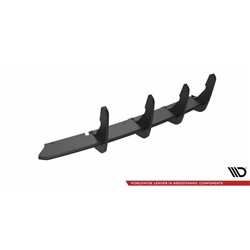 Maxton - Street Pro Central Diffuseur Arriere Ford Fiesta ST Mk6 Rouge