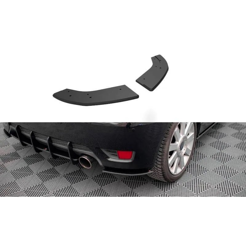 Maxton - Street Pro Lame Du Pare Chocs Arriere Ford Fiesta ST Mk6 Noir