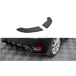 Maxton - Street Pro Lame Du Pare Chocs Arriere Ford Fiesta ST Mk6 Noir-Rouge