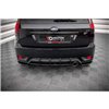 Maxton - Street Pro Lame Du Pare Chocs Arriere Ford Fiesta ST Mk6 Noir-Rouge