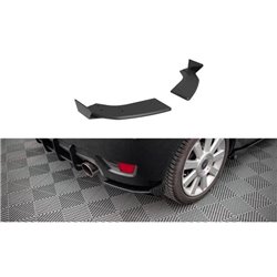 Maxton - Street Pro Lame Du Pare Chocs Arriere Ford Fiesta ST Mk6 Noir + Rabats Brillant
