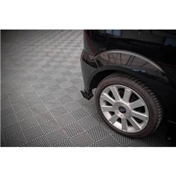 Maxton - Street Pro Lame Du Pare Chocs Arriere Ford Fiesta ST Mk6 Noir + Rabats Brillant 