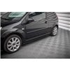Maxton - Street Pro Rajouts Des Bas De Caisse Ford Fiesta ST Mk6 Noir-Rouge