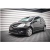 Maxton - Street Pro Rajouts Des Bas De Caisse Ford Fiesta ST Mk6 Noir + Rabats Brillant 