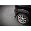Maxton - Street Pro Lame Du Pare Chocs Arriere Ford Fiesta ST Mk6 Noir-Rouge + Rabats Brillant