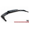 Maxton - Arriere Lame (avec une barre verticale) Nissan GTR R35 Facelift Noir Brillant