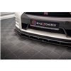 Maxton - Lame Du Pare-Chocs Avant Nissan GTR R35 Facelift Noir Brillant