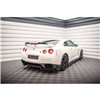 Maxton - Arriere Lame Nissan GTR R35 Facelift Noir Brillant