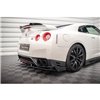 Maxton - Arriere Lame Nissan GTR R35 Facelift Noir Brillant