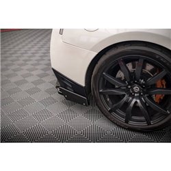 Maxton - Arriere Lame Nissan GTR R35 Facelift Noir Brillant
