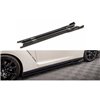 Maxton - Rajouts Des Bas De Caisse + Ailerons Nissan GTR R35 Facelift Noir Brillant