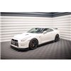 Maxton - Rajouts Des Bas De Caisse + Ailerons Nissan GTR R35 Facelift Noir Brillant