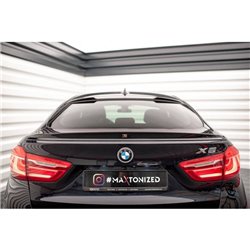 Maxton - 3D Becquet V.2 BMW X6 F16 M-Pack / X6 M F86 Noir Brillant