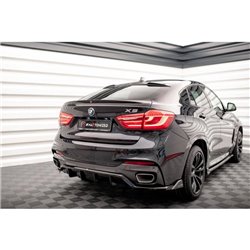 Maxton - 3D Becquet V.2 BMW X6 F16 M-Pack / X6 M F86 Noir Brillant