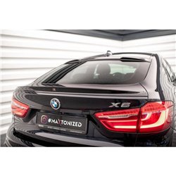 Maxton - 3D Becquet V.2 BMW X6 F16 M-Pack / X6 M F86 Noir Brillant