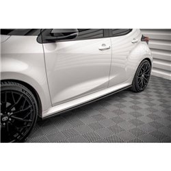 Maxton - Rajouts Des Bas De Caisse V.2 Toyota Yaris Mk4 Noir Brillant