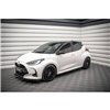 Maxton - Rajouts Des Bas De Caisse V.2 Toyota Yaris Mk4 Noir Brillant