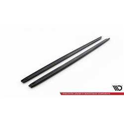 Maxton - Rajouts Des Bas De Caisse V.2 Toyota Yaris Mk4 Noir Brillant