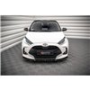 Maxton - Lame Du Pare-Chocs Avant V.2 Toyota Yaris Mk4 Noir Brillant