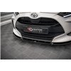Maxton - Lame Du Pare-Chocs Avant V.2 Toyota Yaris Mk4 Noir Brillant